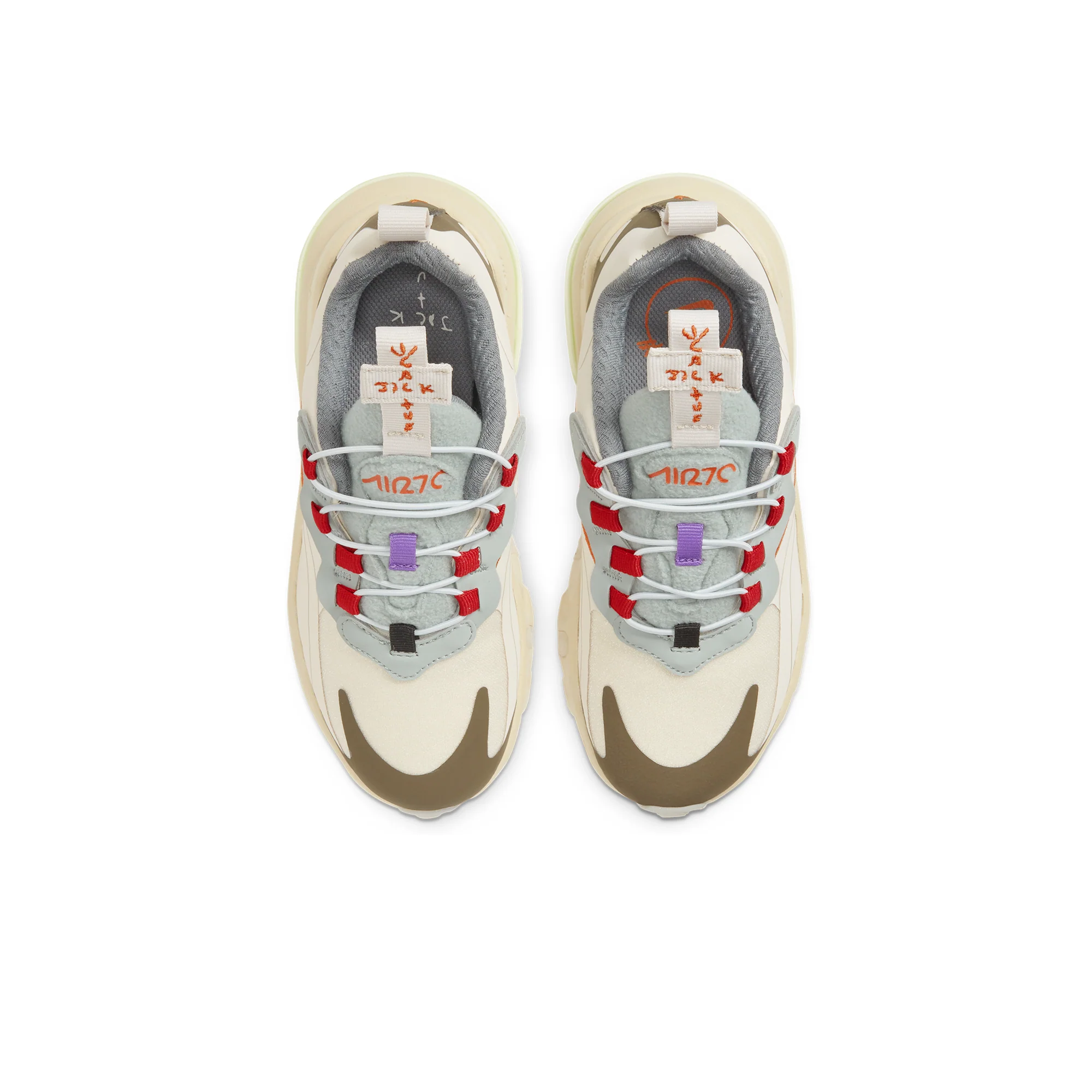 Nike x Travis Scott Kids Air Max 270 Cactus Trails Shoes - Image 4